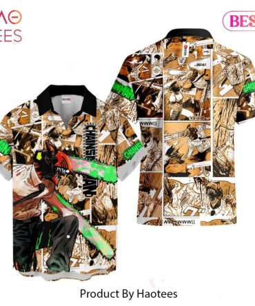 Denji Hawaiian Shirts Custom Anime Merch Clothes For Men Women