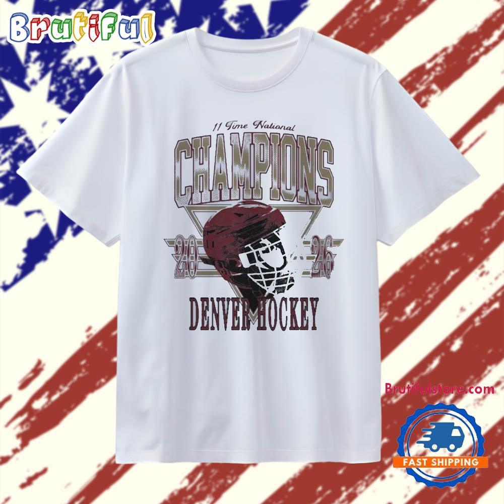 Denver Hockey It Time National Champions 2026 T Shirt