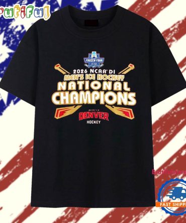 Denver Pioneers 2026 Ncaa Frozen Four National Champions T Shirt