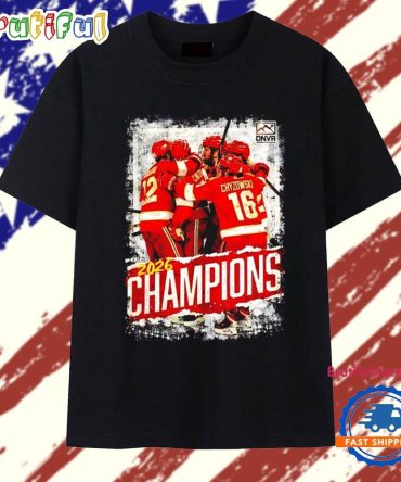 Denver Pioneers Men’S Ice Hockey 10X National Champions Graphic T Shirt