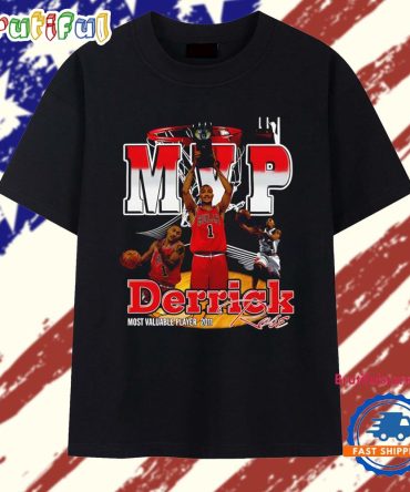 Derrick Rose Chicago Bulls Mvp 2011 90S Bootleg T Shirt