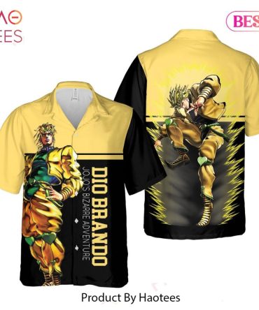 Dio Brando Hawaiian Shirt Jojos Bizarre Adventure Anime Shirt For Men Women