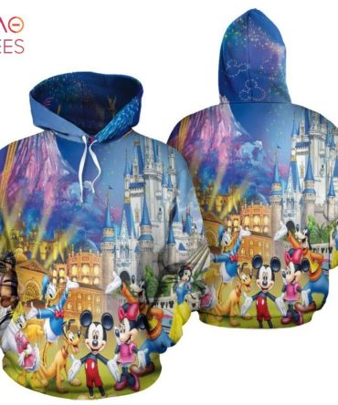 Disney Fireworks And Friends 3D Printed Hoodie