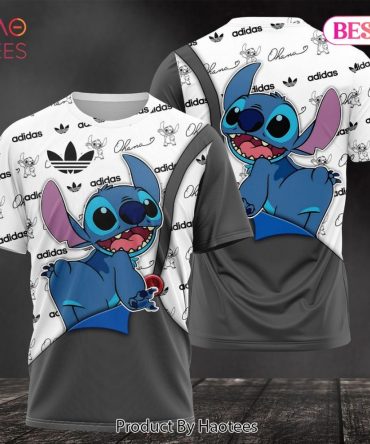 Disney Stitch Adidas 3D T-Shirt