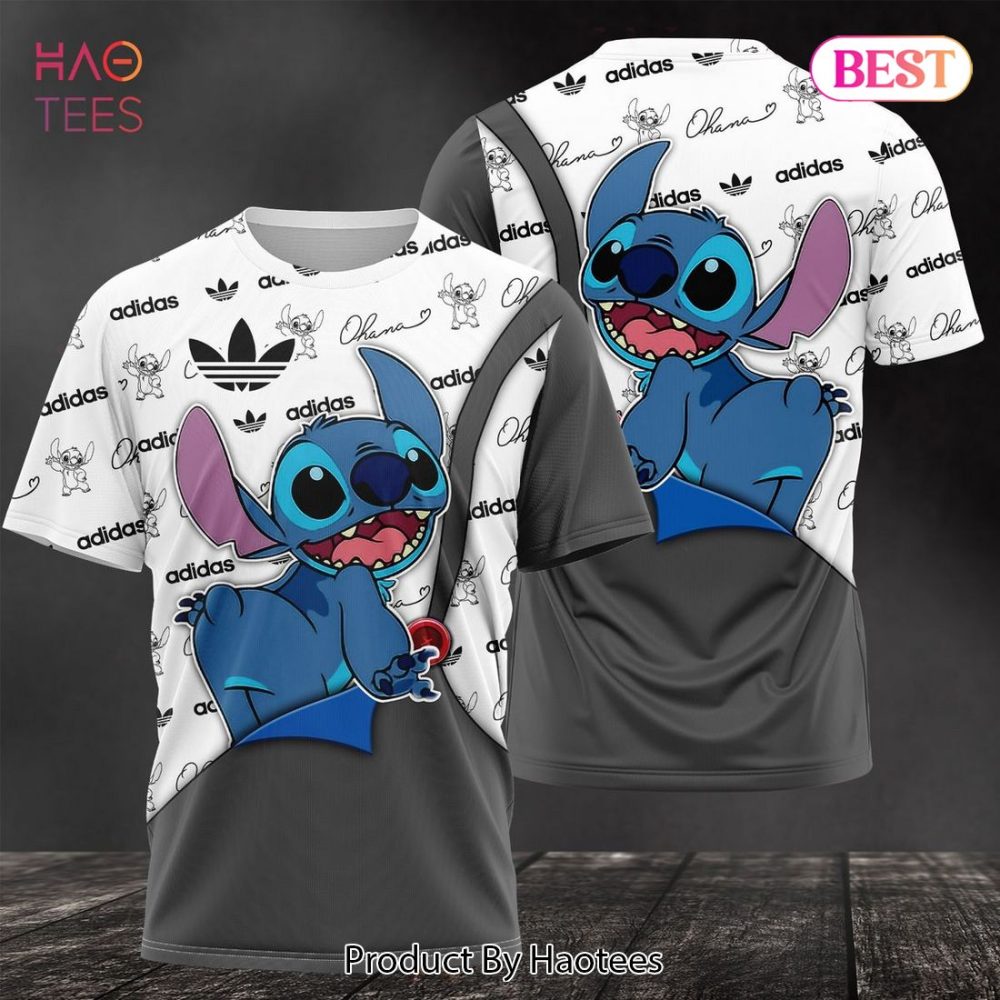 Disney Stitch Adidas 3D T-Shirt