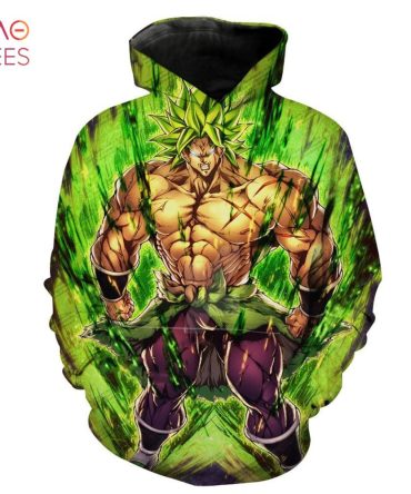 Dragon Ball Super Movie Super Saiyan Broly 3D Printed Hoodie