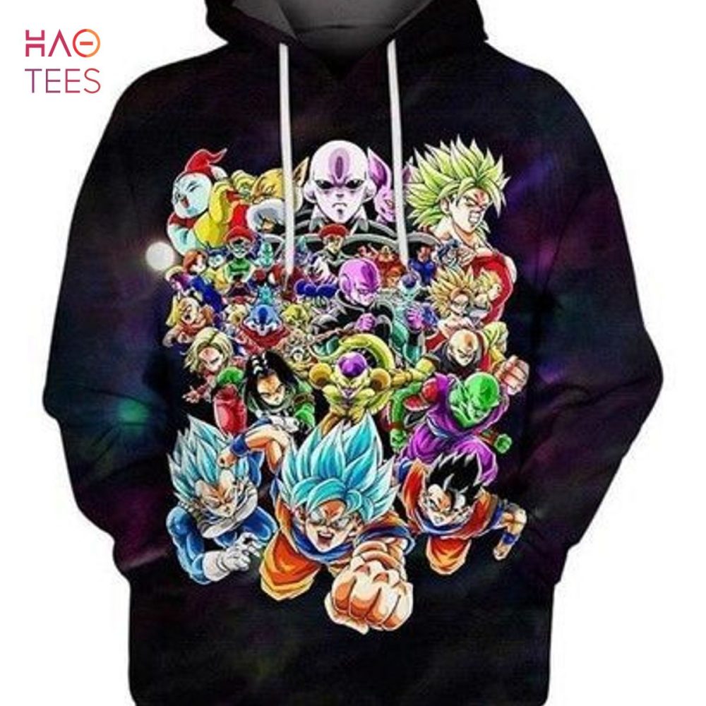 Dragon Ball Super Tournament Of Power Super Saiyan 3D Hoodie All Over Print
