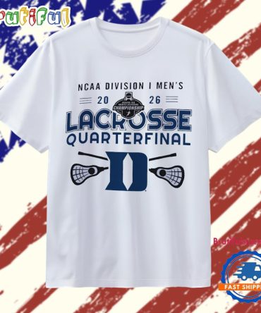 Duke Blue Devils Ncaa Division I Men’S Lacrosse Quarterfinal 2026 T Shirt
