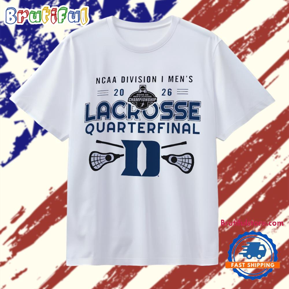 Duke Blue Devils Ncaa Division I Men’S Lacrosse Quarterfinal 2026 T Shirt