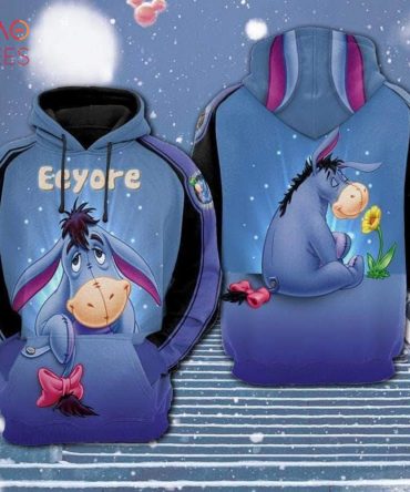 Eeyore 3D Printed Hoodie