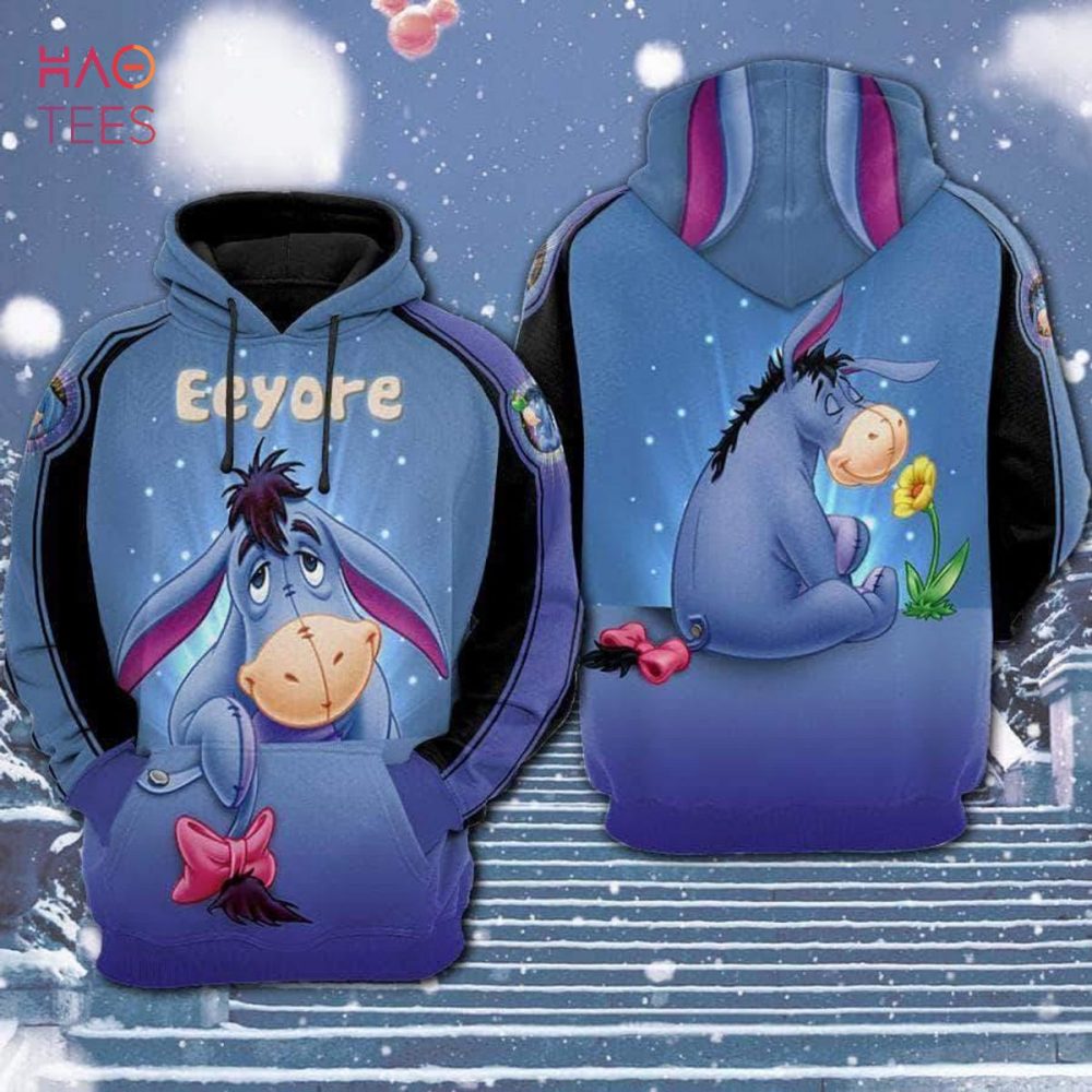 Eeyore 3D Printed Hoodie