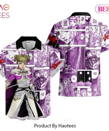 Farnese De Vandimion Hawaiian Shirts Berserk Custom Anime Clothes For Men Women Hot Trend 2023