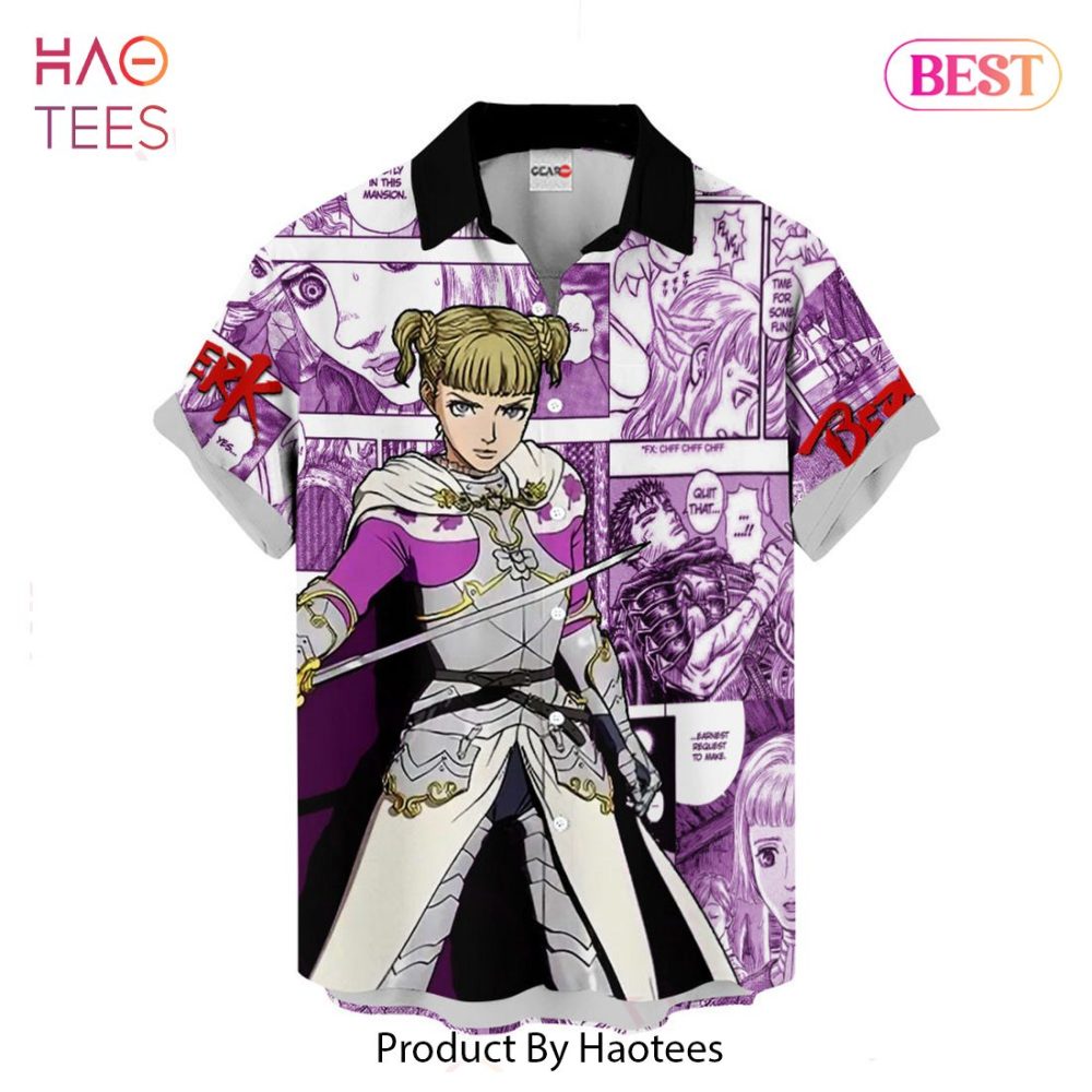 Farnese De Vandimion Hawaiian Shirts Berserk Custom Anime Clothes For Men Women Hot Trend 2023 - Image 2