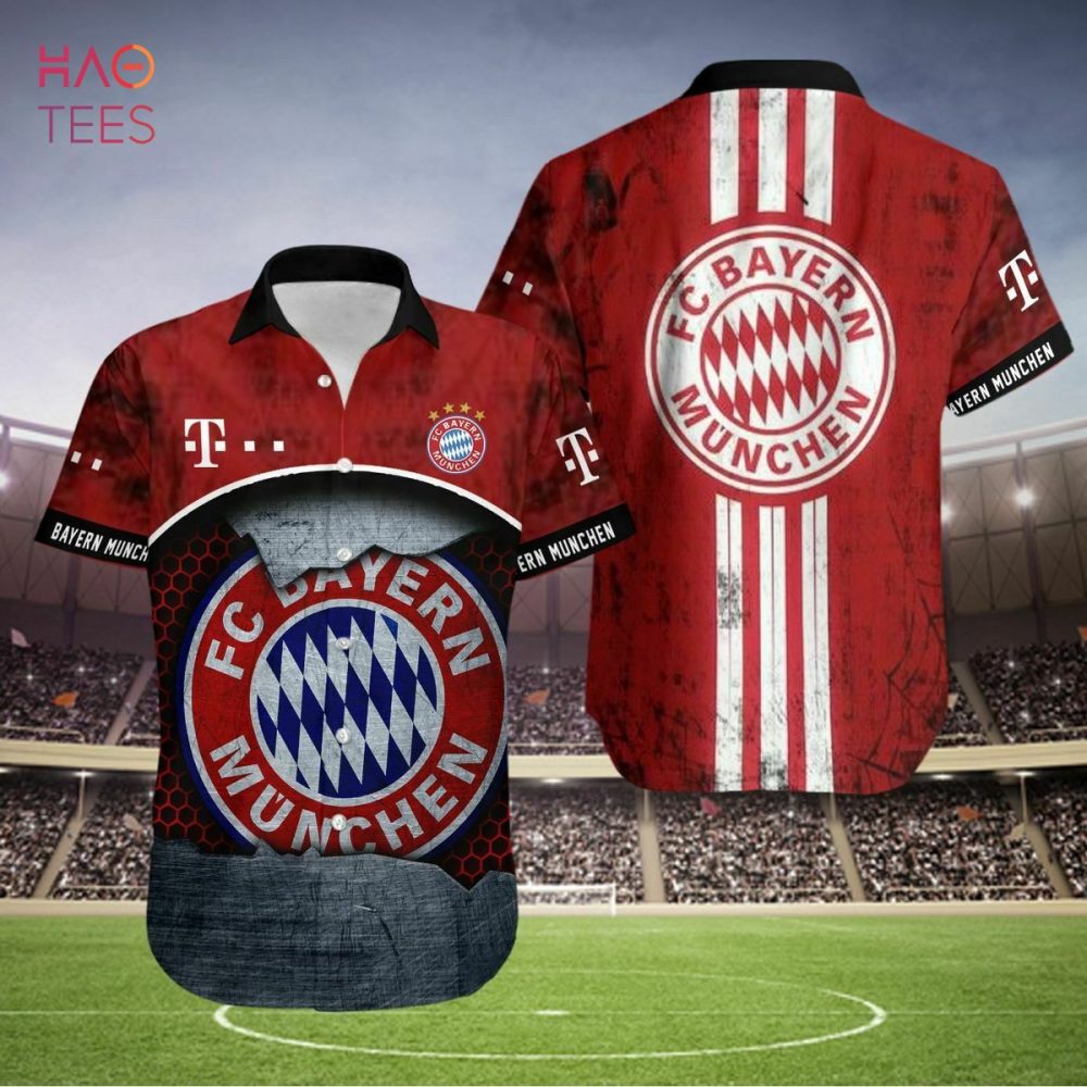 Fc Bayern Muchen Hawaiian Shirt