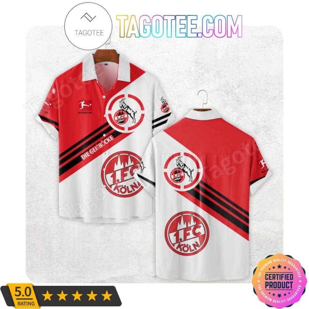 Fc Kln Bundesliga Hawaiian Shirt