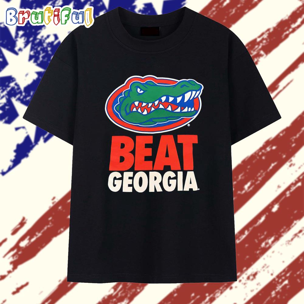 Florida Gators Beat Georgia Mascot Logo T Shirt