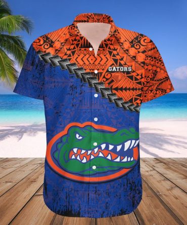 Florida Gators Hawaii Shirt Grunge Polynesian Tattoo – Ncaa