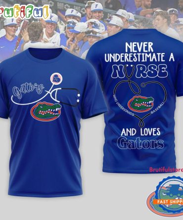 Florida Gators Ncaa Game Day Nurse Limited 3D T Shirt