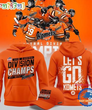 Fort Wayne Komets Division Champions 2026 Limited Edition Hoodie