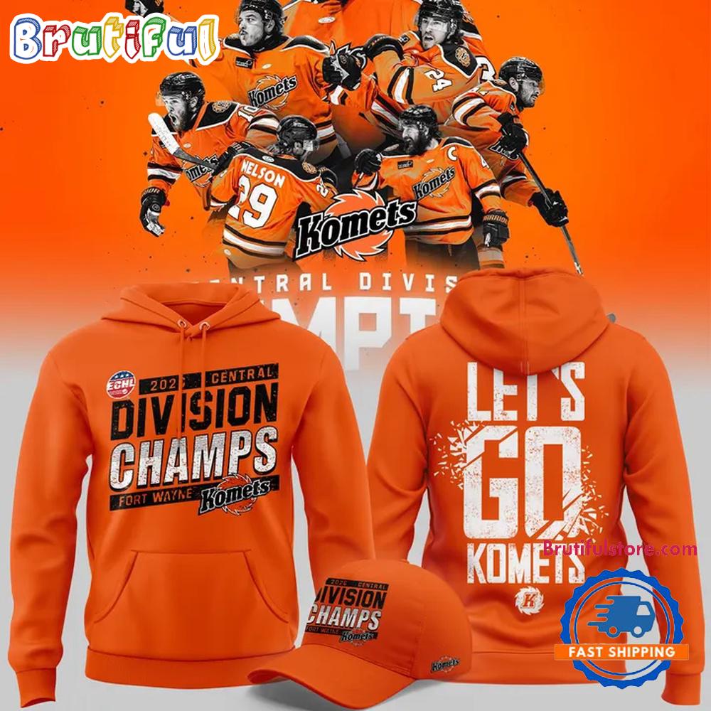 Fort Wayne Komets Division Champions 2026 Limited Edition Hoodie