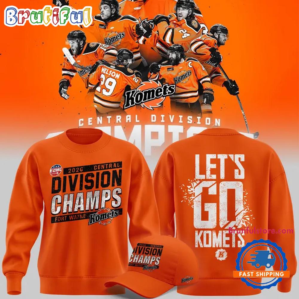 Fort Wayne Komets Division Champions 2026 Limited Edition Sweatshirt