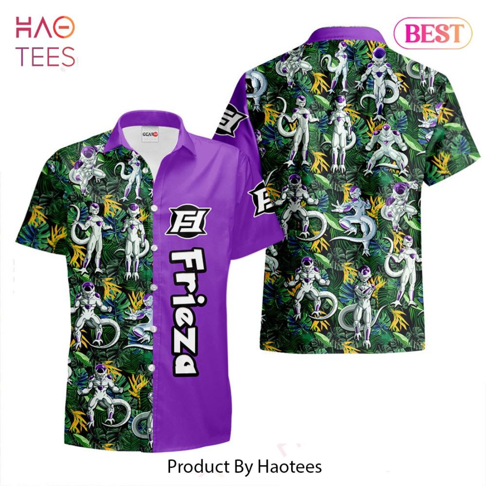 Frieza Hawaiian Shirts Custom Anime Merch Clothes For Men Women