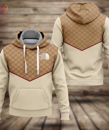 Gucci Mix Morth Face Gucci 3D Hoodie