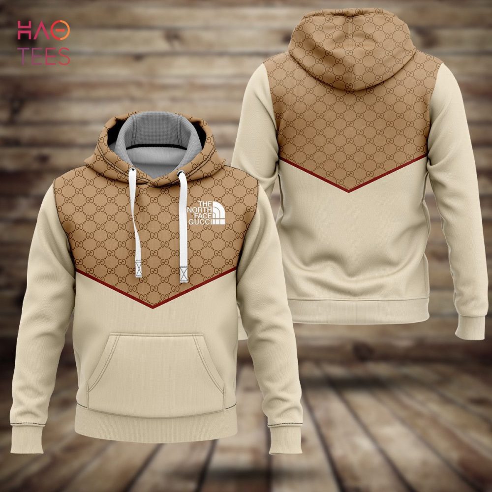 Gucci Mix Morth Face Gucci 3D Hoodie