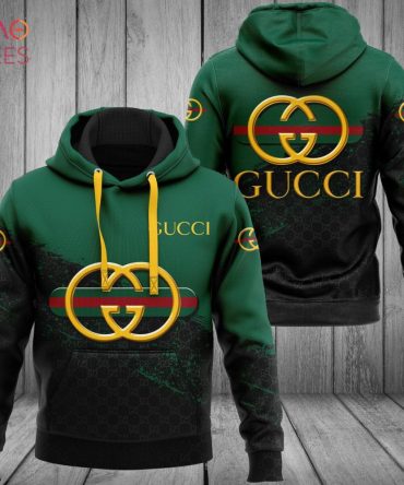 Gucci Green Mix Black Hoodie Limited Edition