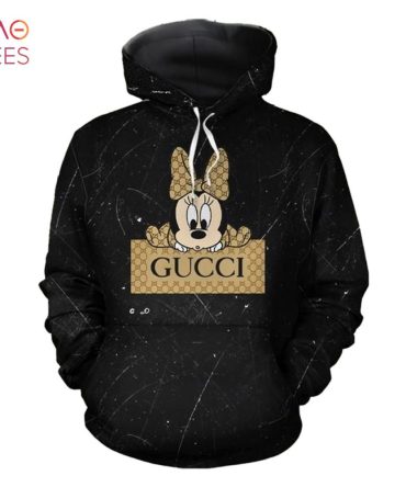 Gucci Mix Mickey Black Hoodie Limited Edition