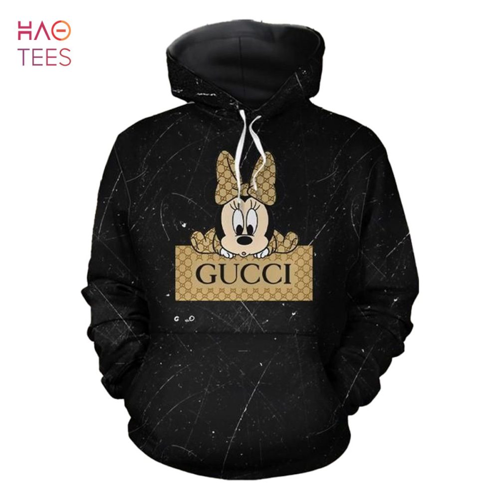 Gucci Mix Mickey Black Hoodie Limited Edition
