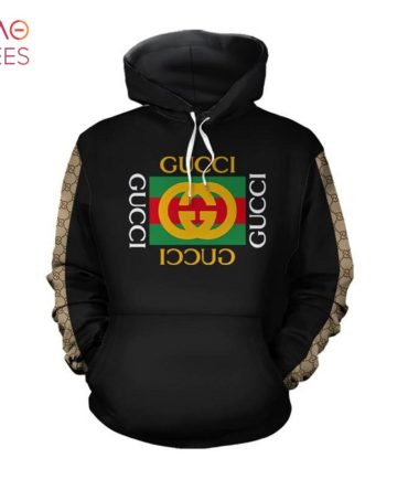 Gucci 3D Hoodie Black Center Logo