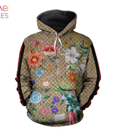 Flower Luxury Gucci 3D Hoodie