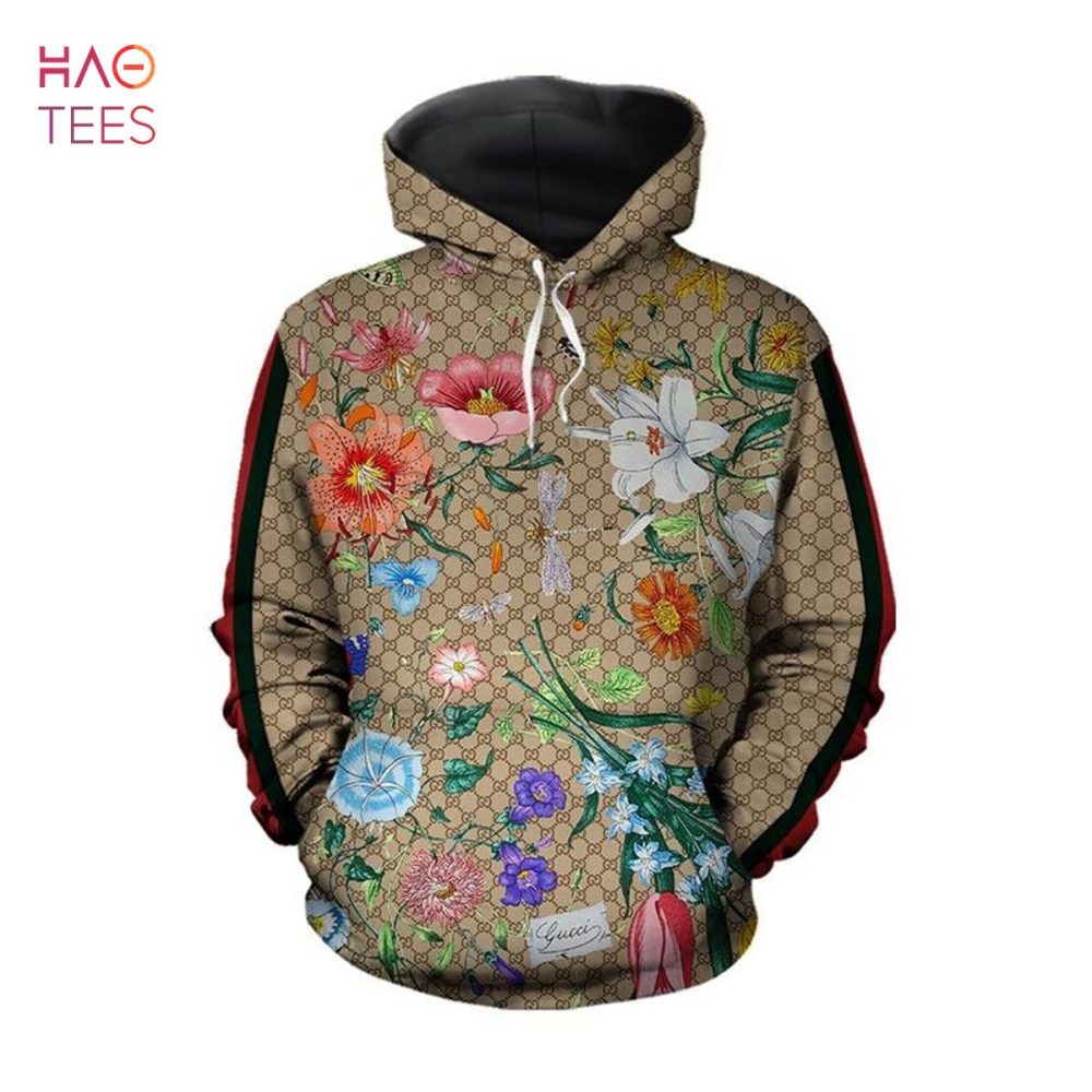 Flower Luxury Gucci 3D Hoodie