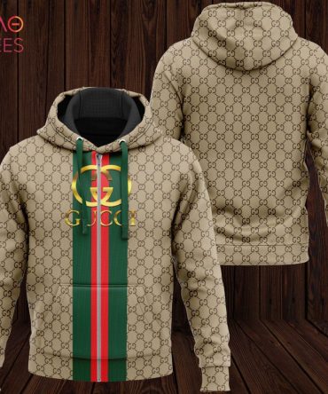 Gucci Stripe Red Green Luxury 3D Hoodie Limited Edition