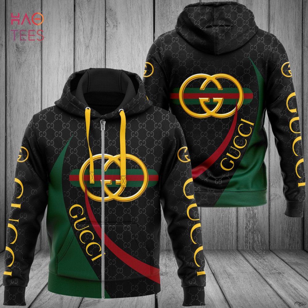 Gucci Luxury Brand Logo Pattern 3D Hoodie Limited Edition
