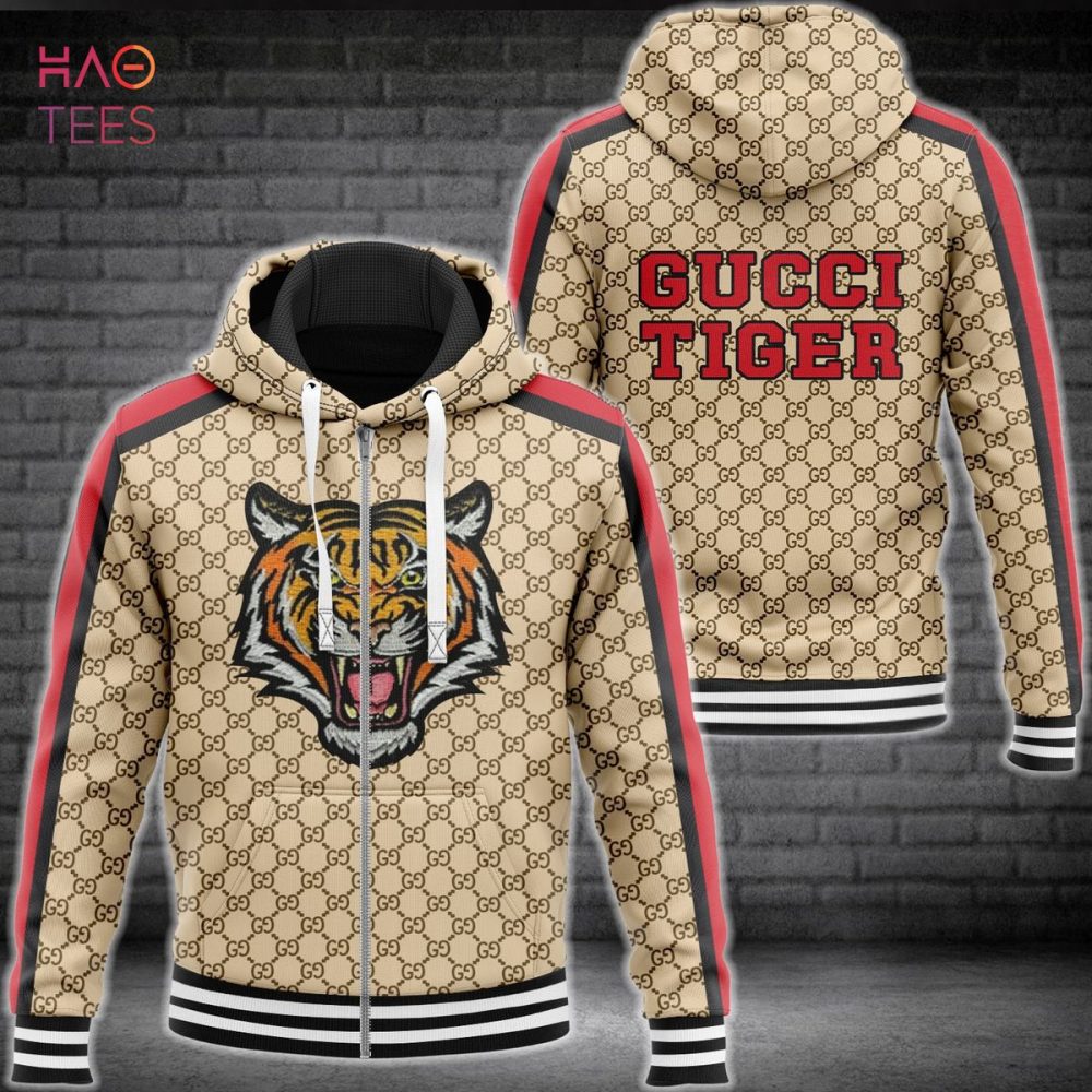 Gucci Tiger Luxury 3D Hoodie Pod Design