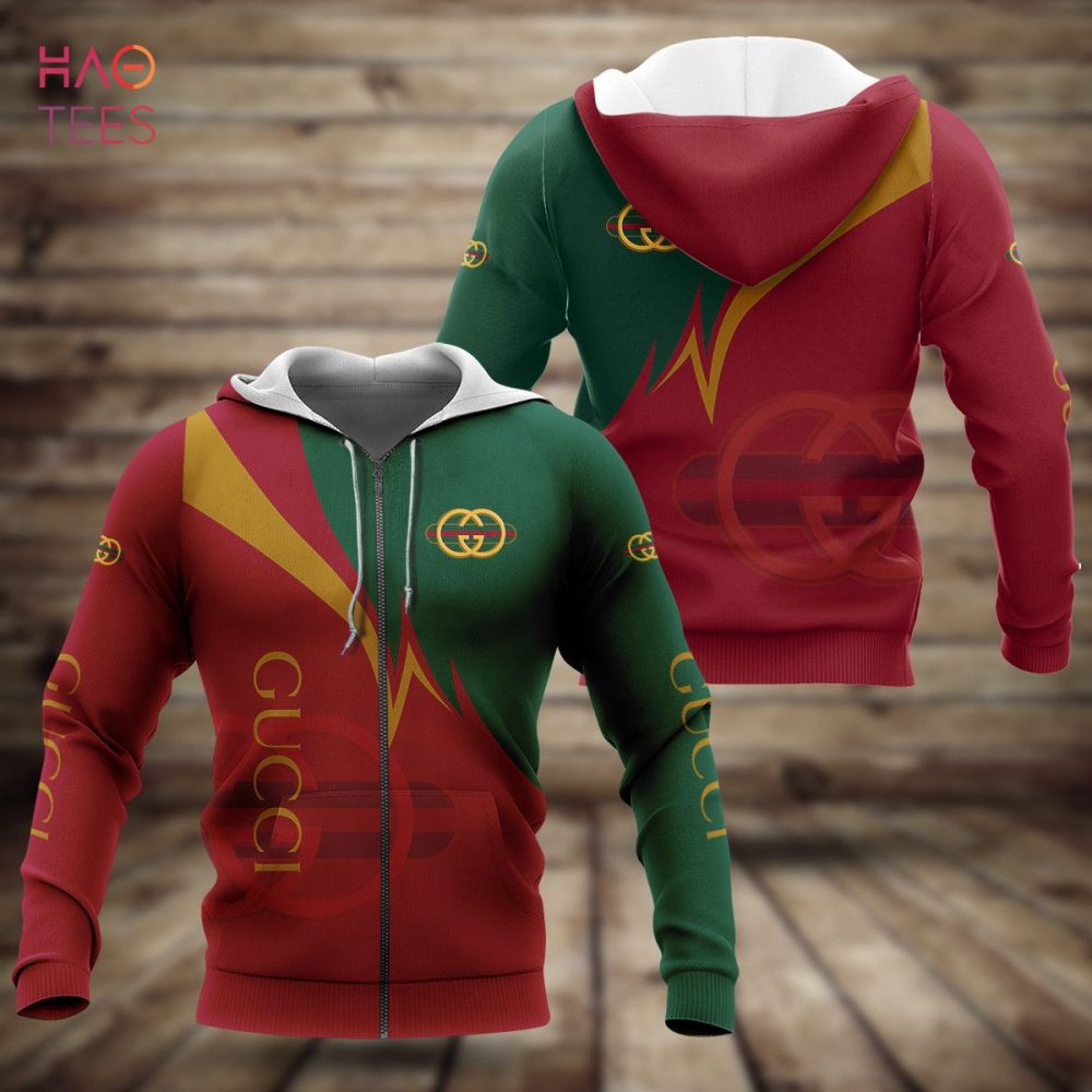 Gucci Red Green Luxury 3D Hoodie Limited Edition