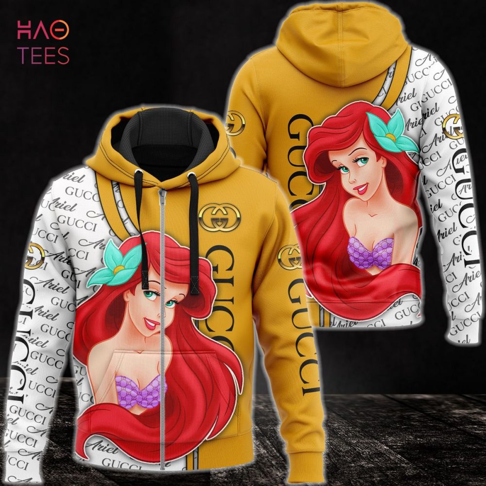 Gucci Gold Mix White Luxury 3D Hoodie Limited Edition