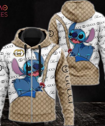 Gucci Stitch Luxury 3D Hoodie Limited Edition