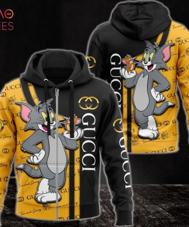 Gucci Tom And Jerry Luxury 3D Hoodie Pod Design