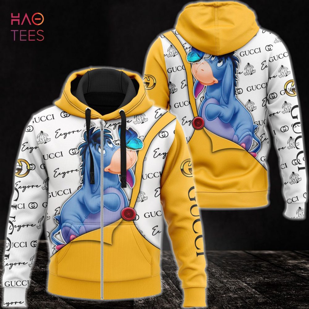 Gucci Eeyore Luxury 3D Hoodie Pod Design