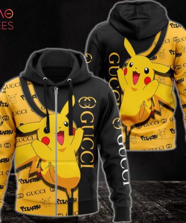 Gucci Pikachu Luxury 3D Hoodie Limited Edition