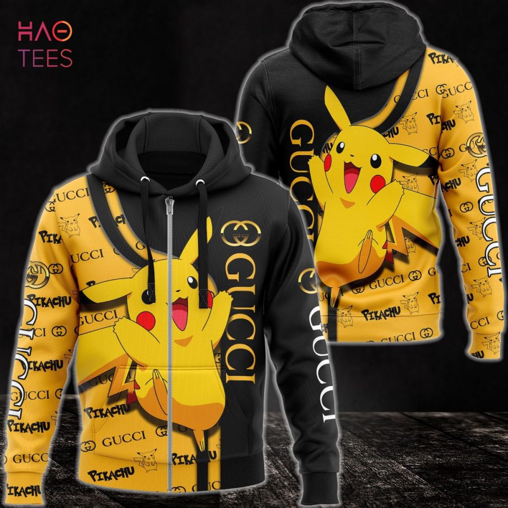 Gucci Pikachu Luxury 3D Hoodie Limited Edition