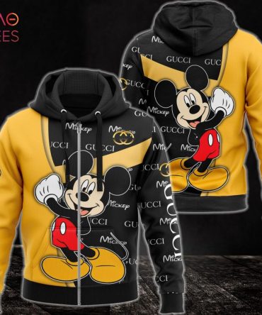 Gucci Mickey Luxury 3D Hoodie Limited Edition