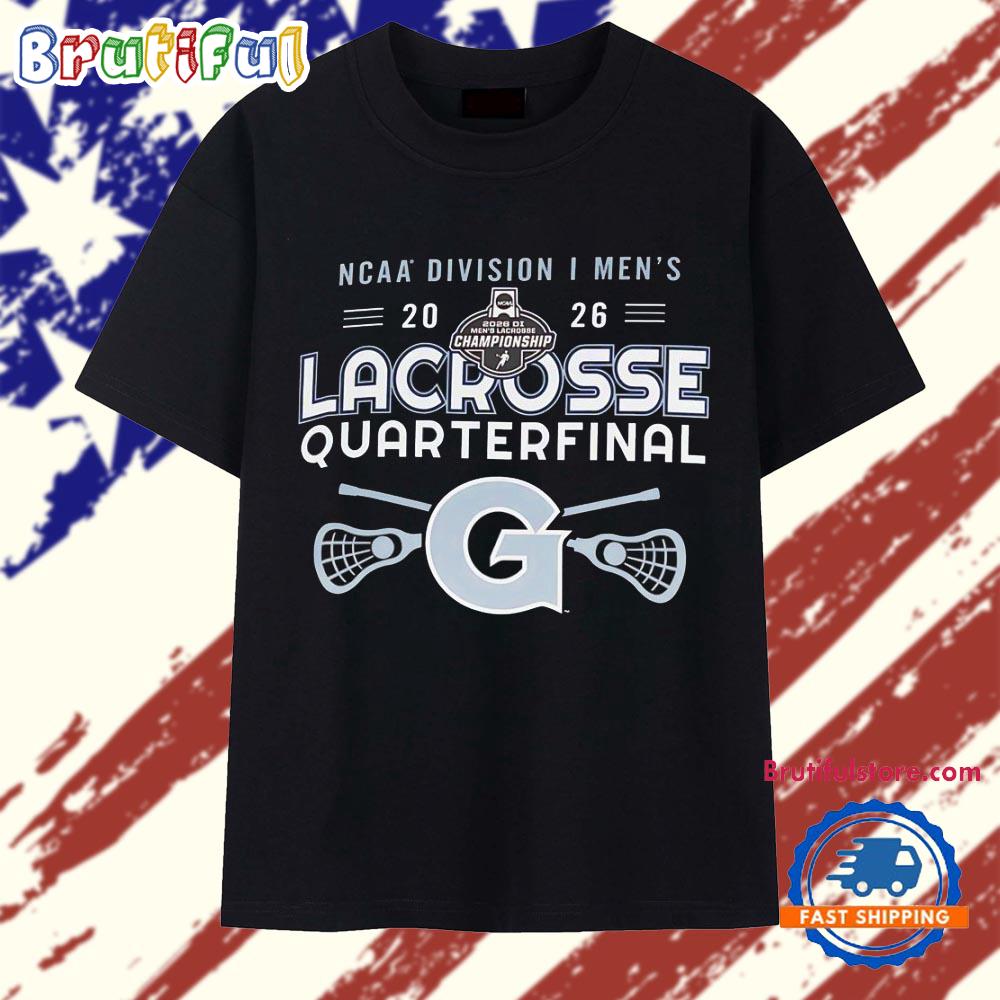 Georgetown Hoyas Ncaa Division I Men’S Lacrosse Quarterfinal 2026 T Shirt