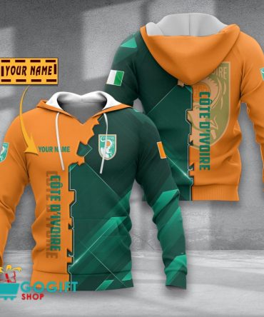 Cote D'Ivoire National Soccer Team Shirt Hoodie