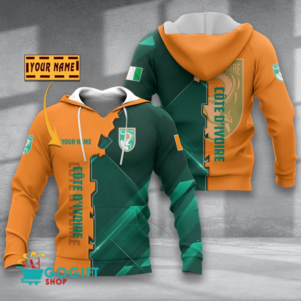 Cote D'Ivoire National Soccer Team Shirt Hoodie