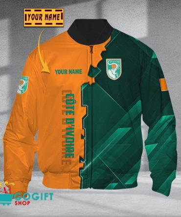 Cote D'Ivoire National Soccer Team Bomber Jacket