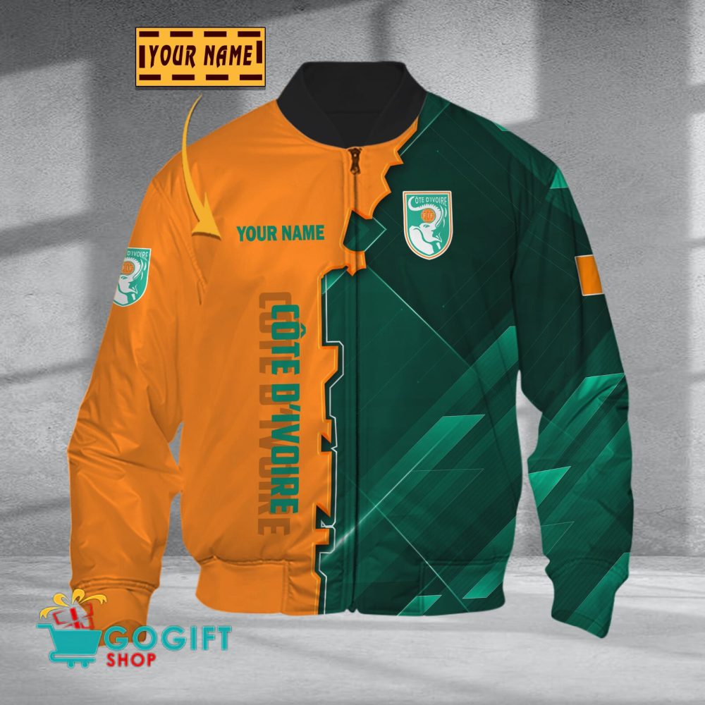 Cote D'Ivoire National Soccer Team Bomber Jacket